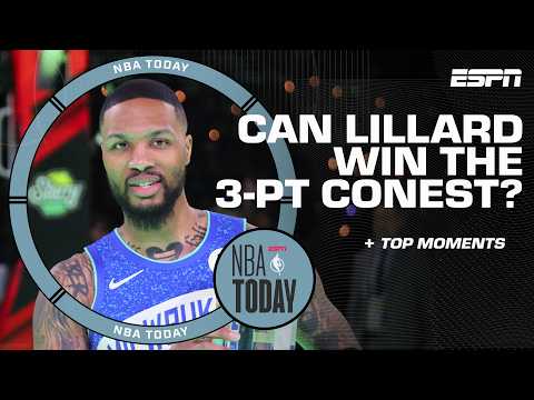 Damian Lillard to participate in the 3-Point Contest 🍿 Top Dame Time Moments | NBA Today