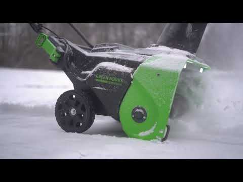 Снегоуборочник аккумуляторный GD82ST 82V