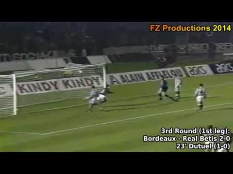 1995-1996 Uefa Cup: FCG Bordeaux All Goals (Road to the Final)