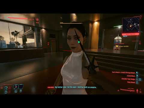 Cyberpunk 2077 Ending 1: Help Hanako (Full Cutscene + Combat scenes + Boss fight)