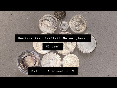 Numismatiker Erklärt! Meine „Neuen Münzen“ Peso, Schilling, Blauer Planet