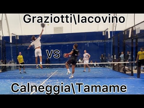 Graziotti\Iacovino vs Calneggia\Tamame 7-5 4-6 7-6(4) Quarter Final Circuito Open 2022