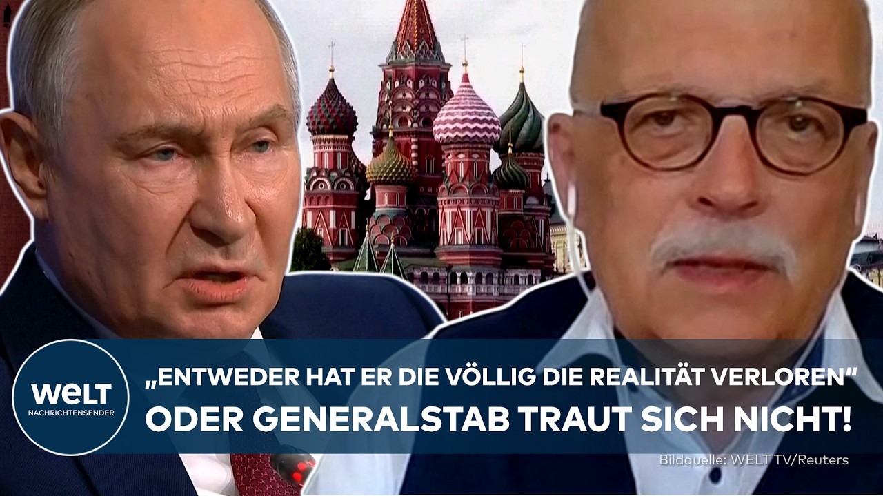UKRAINE-KRIEG: Putin schaltet auf stur ‒ Hat Kreml-Chef noch Realität auf Schlachtfeld im Blick?