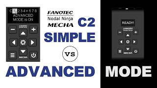 C2 Simple vs. Advanced Mode