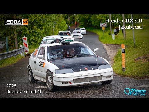 Honda CRX SiR - Jakub Astl - Bozkov-Cimbál 2025 - EDDA CUP