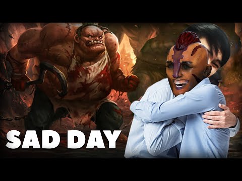 SAD DAY FOR AM AND PUDGE (SingSing Dota 2 Highlights #2196)