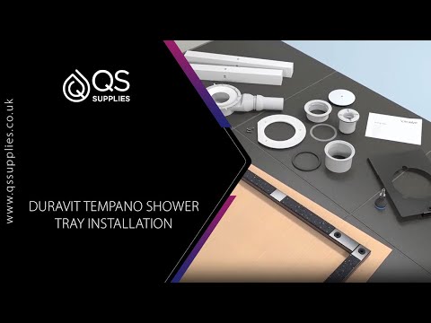 Installation Guide For Duravit Tempano Shower Tray.