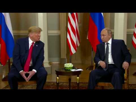 Gipfel in Helsinki: Trump hofft auf „außerordentliche Beziehung“ zu Putin