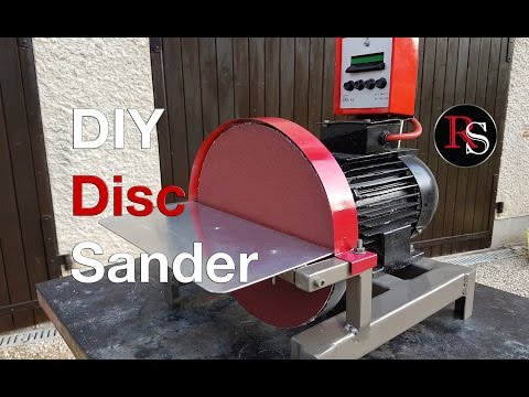 DIY - Making A Disc Sander Out of Scrap Video