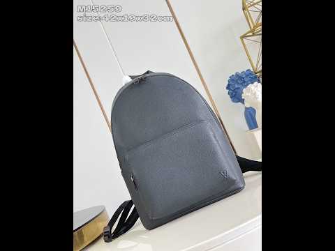 Louis Vuitton Discovery Work Backpack, M15259, waxed calfskin with laptop and mobile phone compartments