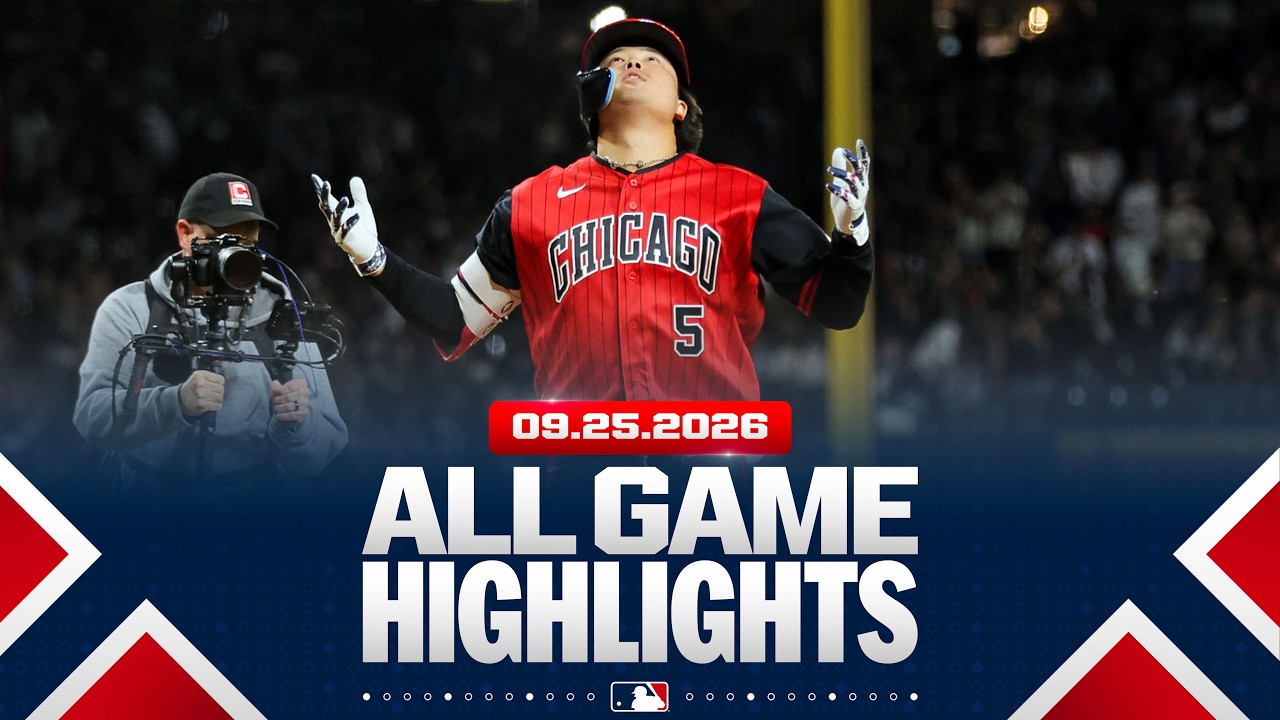 Highlights from ALL GAMES on 9/25 (Munetaka Murakami and Pete Alonso each homer TWICE & MORE!)