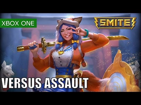 SMITE Gameplay Xbox One Assault Versus as Amaterasu - Feel my divine presence