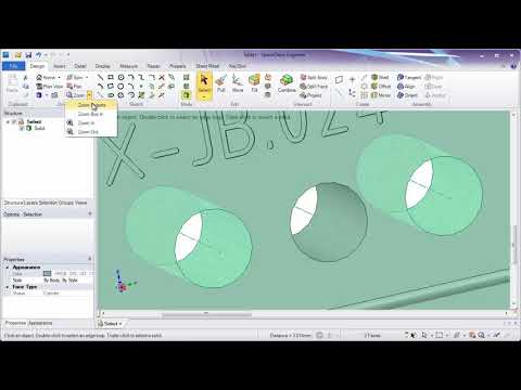 SpaceClaim Tutorial: Basic Selection