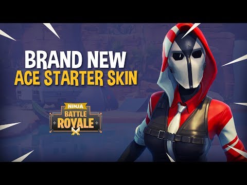 *BRAND NEW* Ace Starter Skin!! Fortnite Battle Royale Gameplay - Ninja
