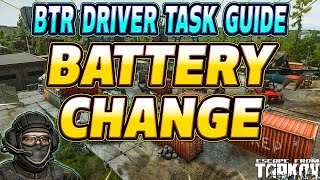 Battery Change - BTR Driver Task Guide - Escape From Tarkov