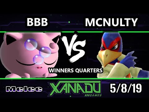 S@X 301 SSBM - McNutly (Falco) Vs. BBB (Falco, Jigglypuff) - Smash Melee Winners Quarters
