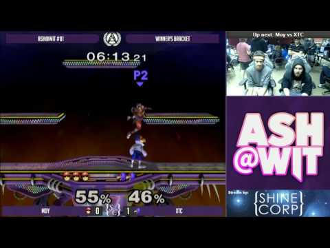 Moy (Falcon) vs XTC (Falco) - ASH@WIT #81 Melee Winner's Bracket