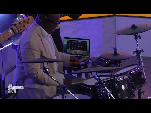 Celebrity Drummer, Ralph Rolle Performs on The Sisaundra Show