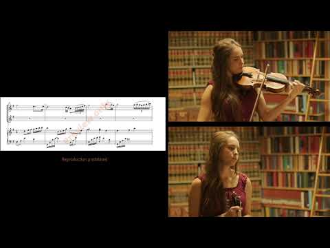 Amazing Grace  - Two Advanced Violins