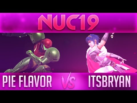 NUC19 - Pie Flavor (Samus) vs. ItsBryan (Marth) - Losers - SSB4
