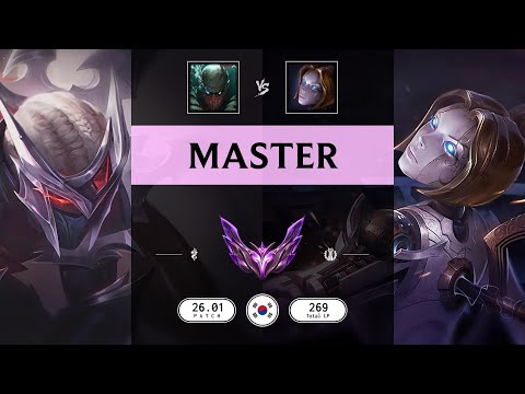 Master Match: Pyke vs Orianna - KR server Patch 26.01