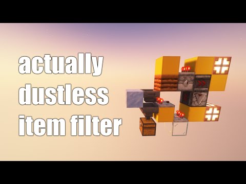 New Better Dustless Item Filter