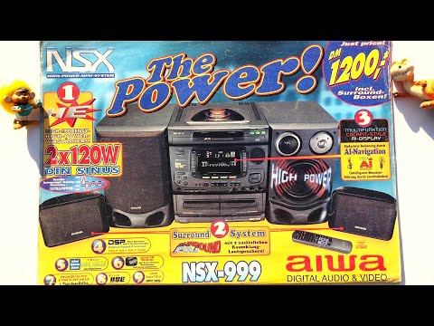 AIWA 1995 Catalog Germany Hi-Fi Audio Mini Midi Micro System NSX