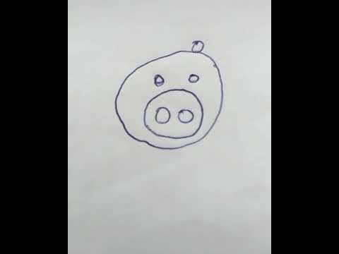 Comment déssiner un cochon