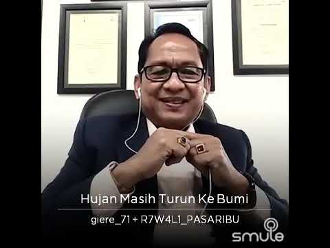 Hujan masih turun ke bumi