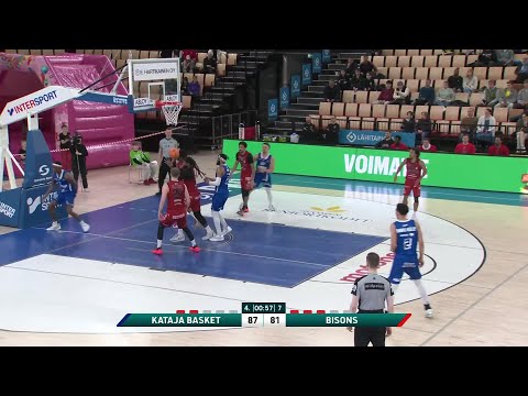 Kataja Basket vs. Bisons Loimaa - Game Highlights