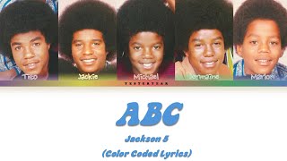 Jackson 5 - ABC (Color Coded Lyrics)