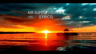 AIR SUPPLY - SUNSET