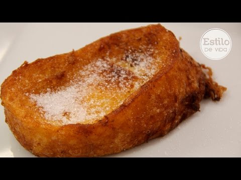 Torrijas de pan caseras | Receta fácil