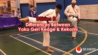 #Siries 8 : Yoko Geri Keage vs Kekomi, How to release with powerful Empi