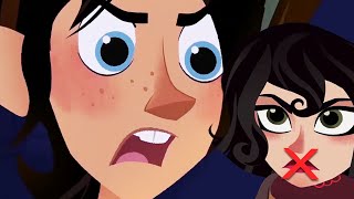 Ready as I'll ever be, but Varian tells everyone to be quiet | Tangled: the series
