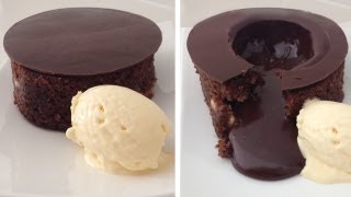 Magic Chocolate Lava Cake Dessert Recipe HOW TO COOK THAT chocolate fondant Ann Reardon