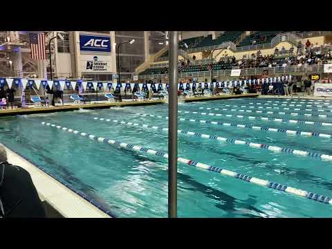 Carles Coll Marti Drops 1:40 2 IM | Men’s 200 IM A Final | 2022 ACC Championships