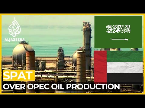 UAE and Saudi Arabia's spat over OPEC oil production ...