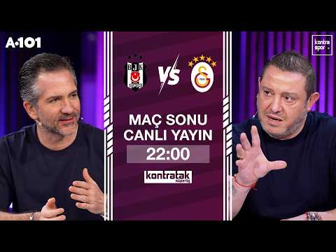🔴 CANLI | Beşiktaş - Galatasaray Maç Sonu | Nihat Kahveci, Nebil Evren | Kontratak Süper Lig