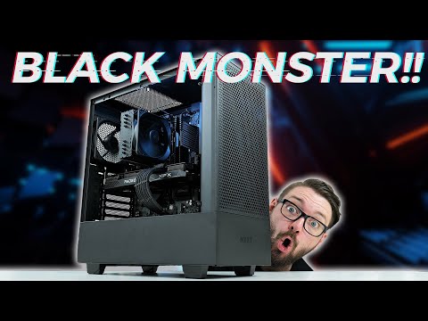 1200 Euro Rekord GAMING PC 2022 - BLACK KILLER PC!!