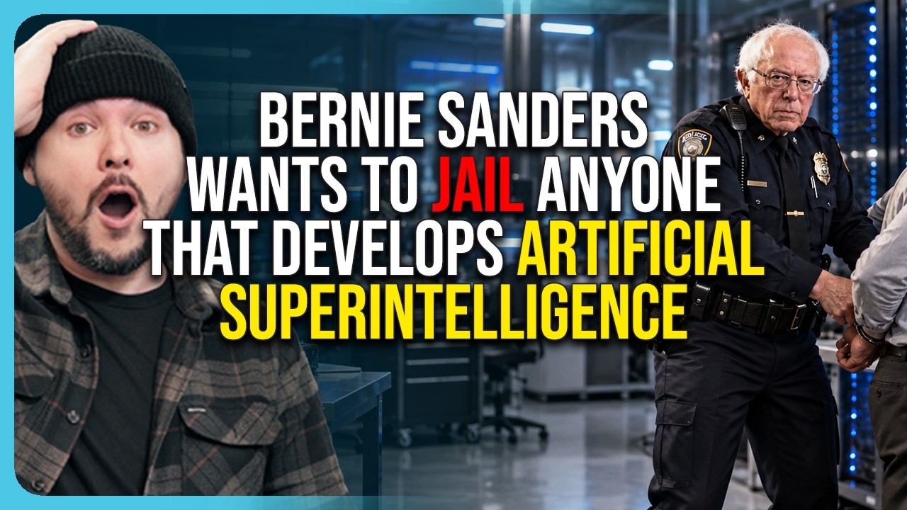 Bernie Sanders Wants To JAIL Anyone That Develops Artificial Superintelligence