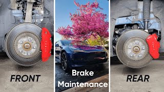 Tesla Model 3 Complete Brake Service DIY 2026 – Front & Rear (Saved Me Hundreds)