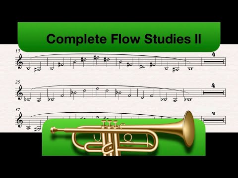 Complete Cichowicz Play Along for Trumpet - Flow Studies ll