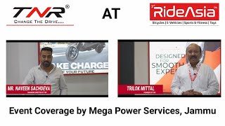 TNR Electric Scooters at Ride Asia 2022 || #RideAsia - Mega Power Services || Full Video