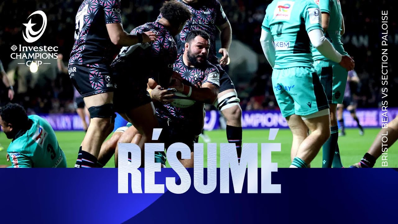 Résumés - Bristol Bears v Section Paloise | Investec Champions Cup 2025/26