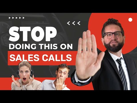 Stop Doing This on Sales Calls: What Not to Do