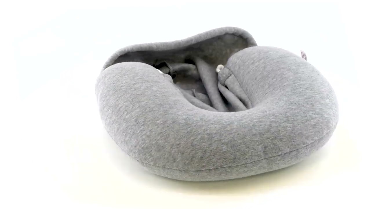 Soft Hooded Neck Travel Pillow