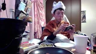 エンジョイ人　クリスマスやで！雑談飯配信