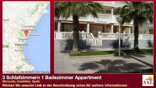 preview picture of video '3 Schlafzimmern 1 Badezimmer Appartment zu verkaufen in Moncofa, Castellon, Spain'