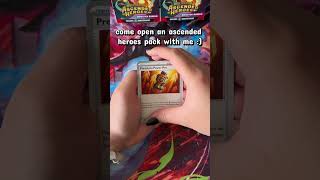 a hit :) #pokemon #tcg #fyp #pokemoncards #ascendedheroes 